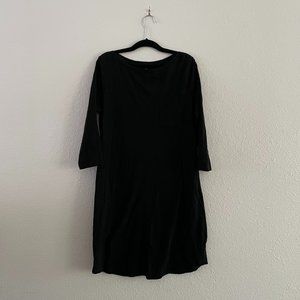 Gap, Black, Short Sleeve Dress, Size Medium (M)